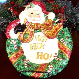 Fitz and Floyd Christmas dish